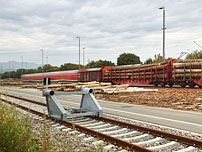 Infrastrukturanlagen im Güterbahnhof Neuenburg am Rhein 1
